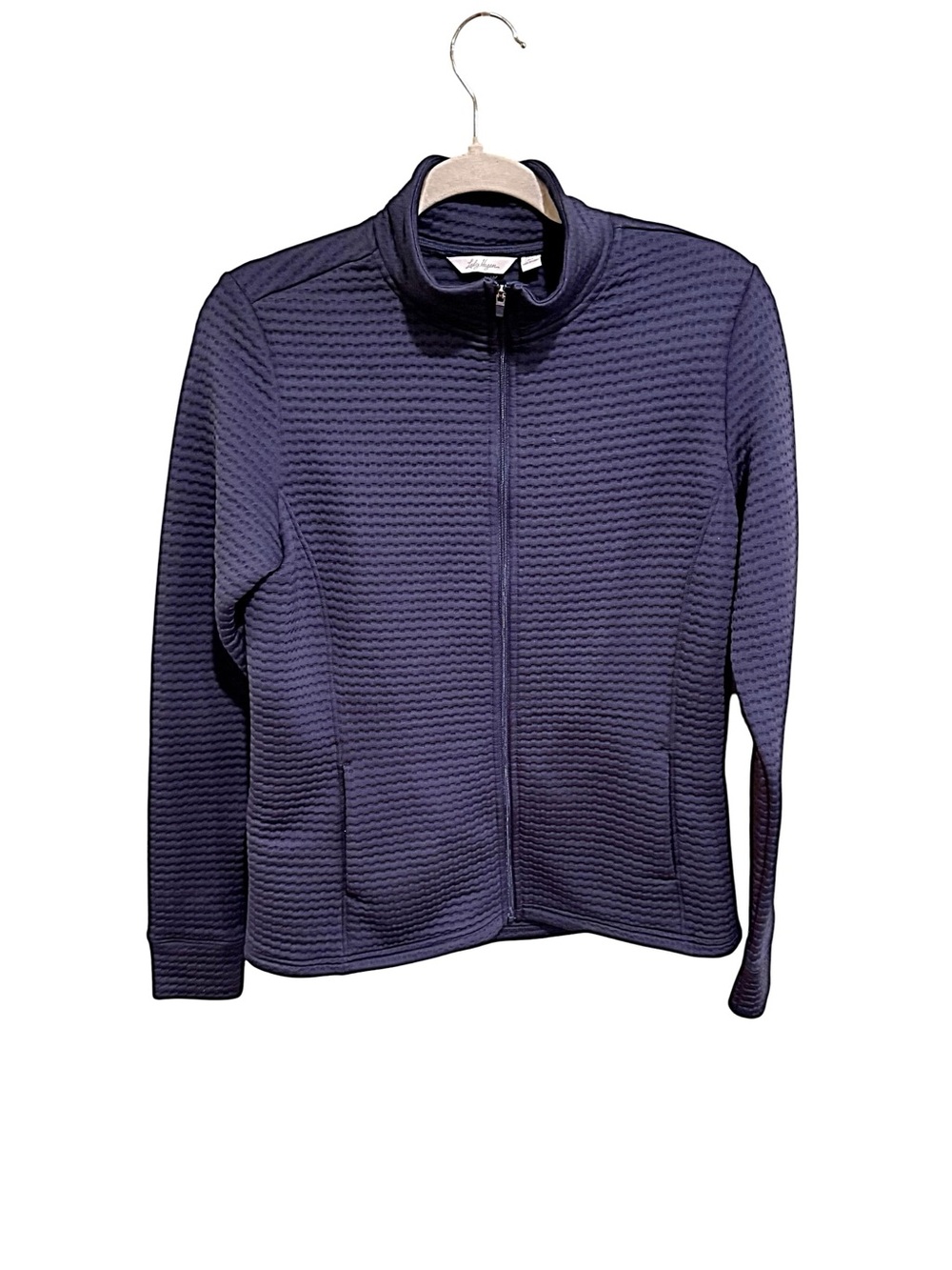 NWOT Lady Hagen Golf Navy Textured Zip-Front Jacket - Size Medium